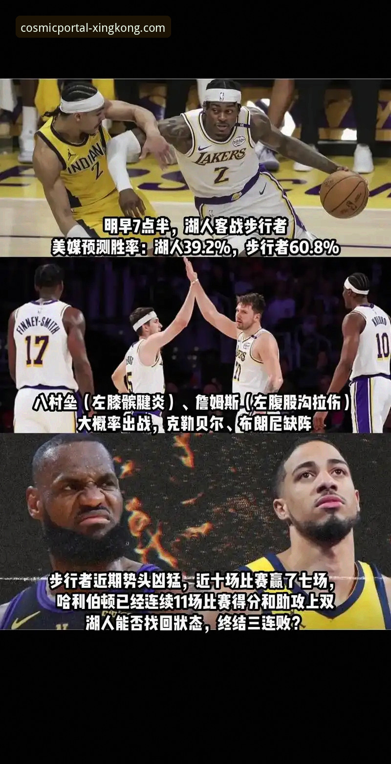 星空入口平台体育赛事直播体验深度评测：以湖人vs步行者之战为例